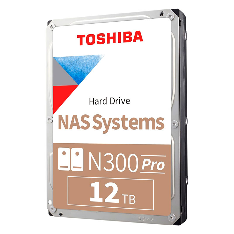 Disco Duro Toshiba N300 PRO 12TB SATA 7200rpm NAS