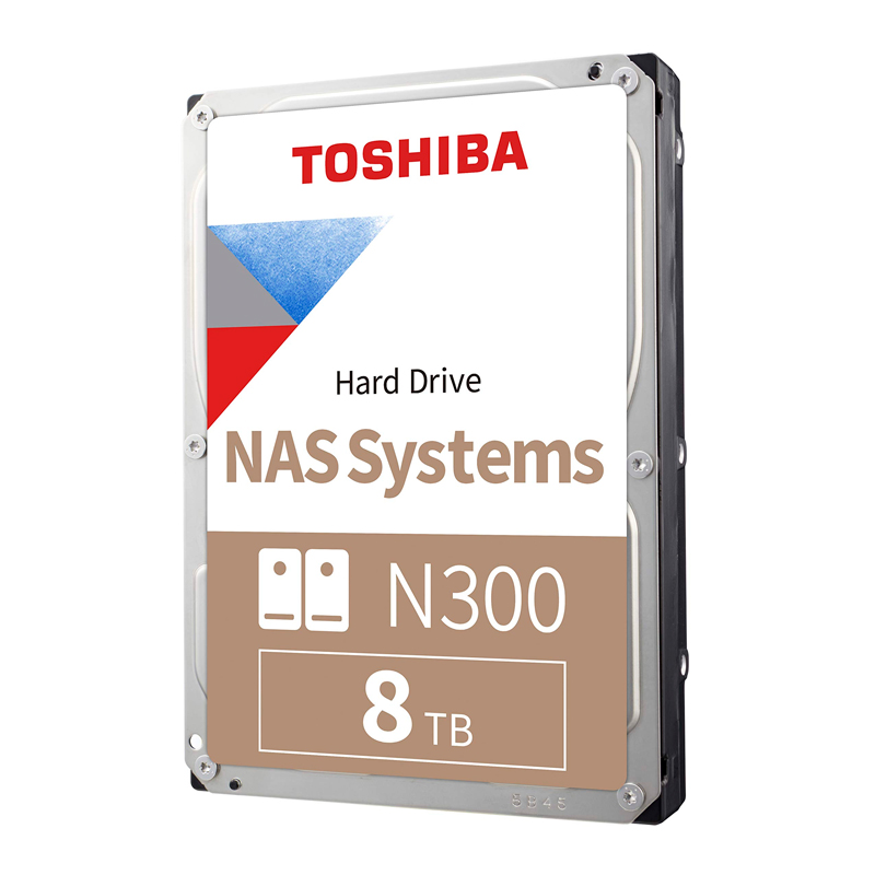 Disco Duro Toshiba N300 NAS 8TB 3.5" SATA 7200rpm 512MB