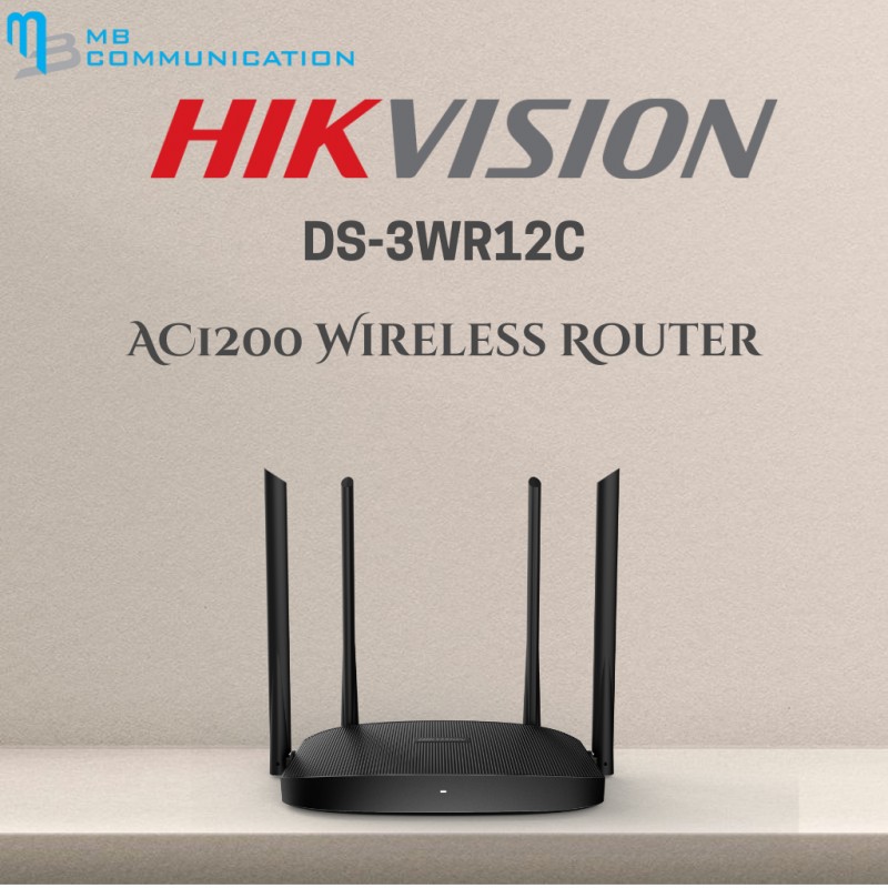 Router AC1200 Hikvision DS-3WR12C-E