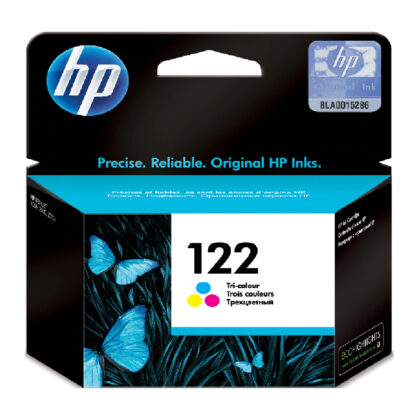 HP 122 Cartucho de Tinta Original (1.5 ml, 3 Colores)