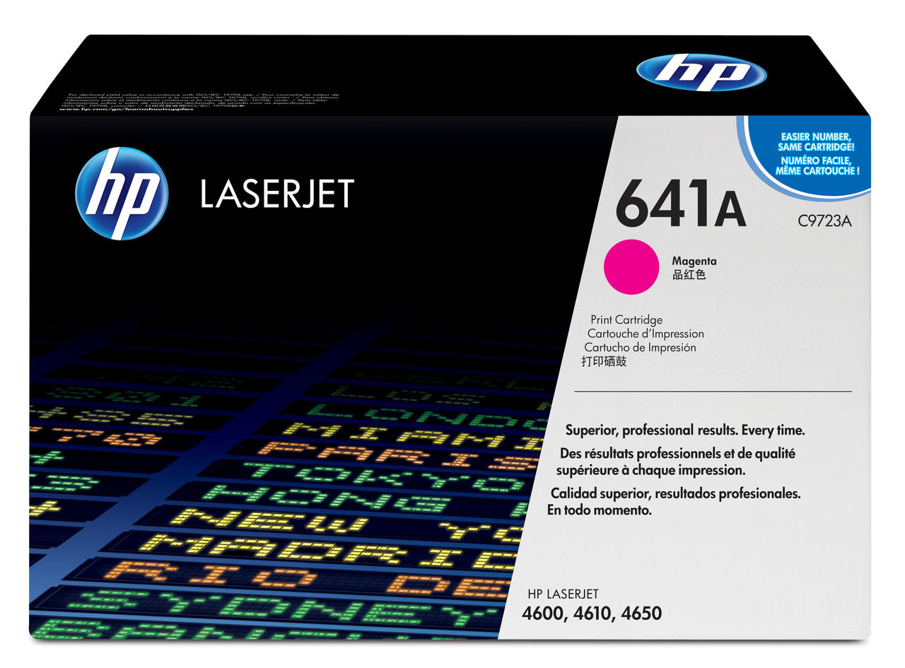 HP 641A Tóner Magenta Original - Imagen 4
