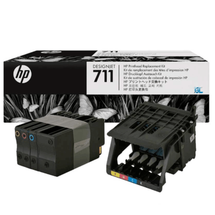 HP 711 Cabezal de Impresión Negro, Amarillo, Cián, Magenta