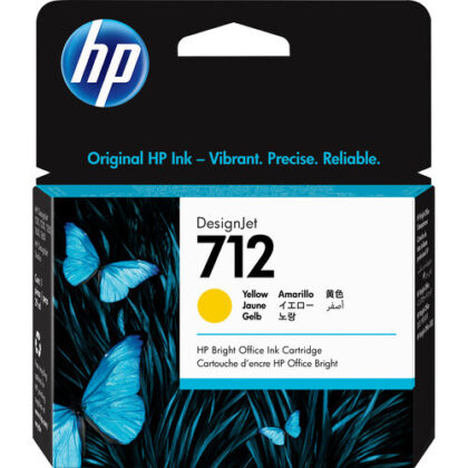 HP 712 Cartucho de Tinta Amarillo 29 ml