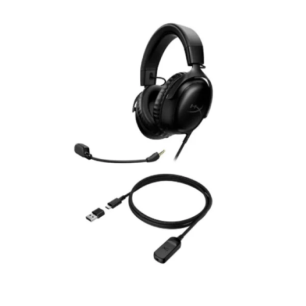 HyperX Cloud 3 Auricular USB 3.5mm Negro/Rojo - Imagen 5