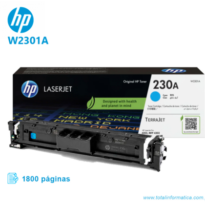 HP 230A Tóner Cián Original