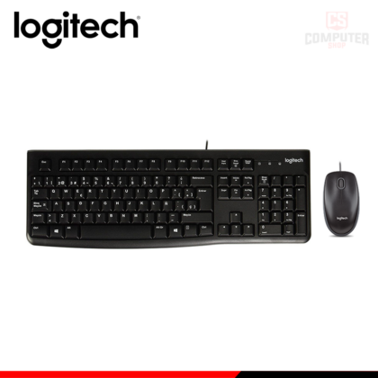 Logitech Desktop MK120 Teclado y Ratón USB