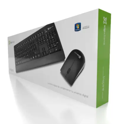 Klip Xtreme KCK-265S Teclado y Ratón Inalámbrico