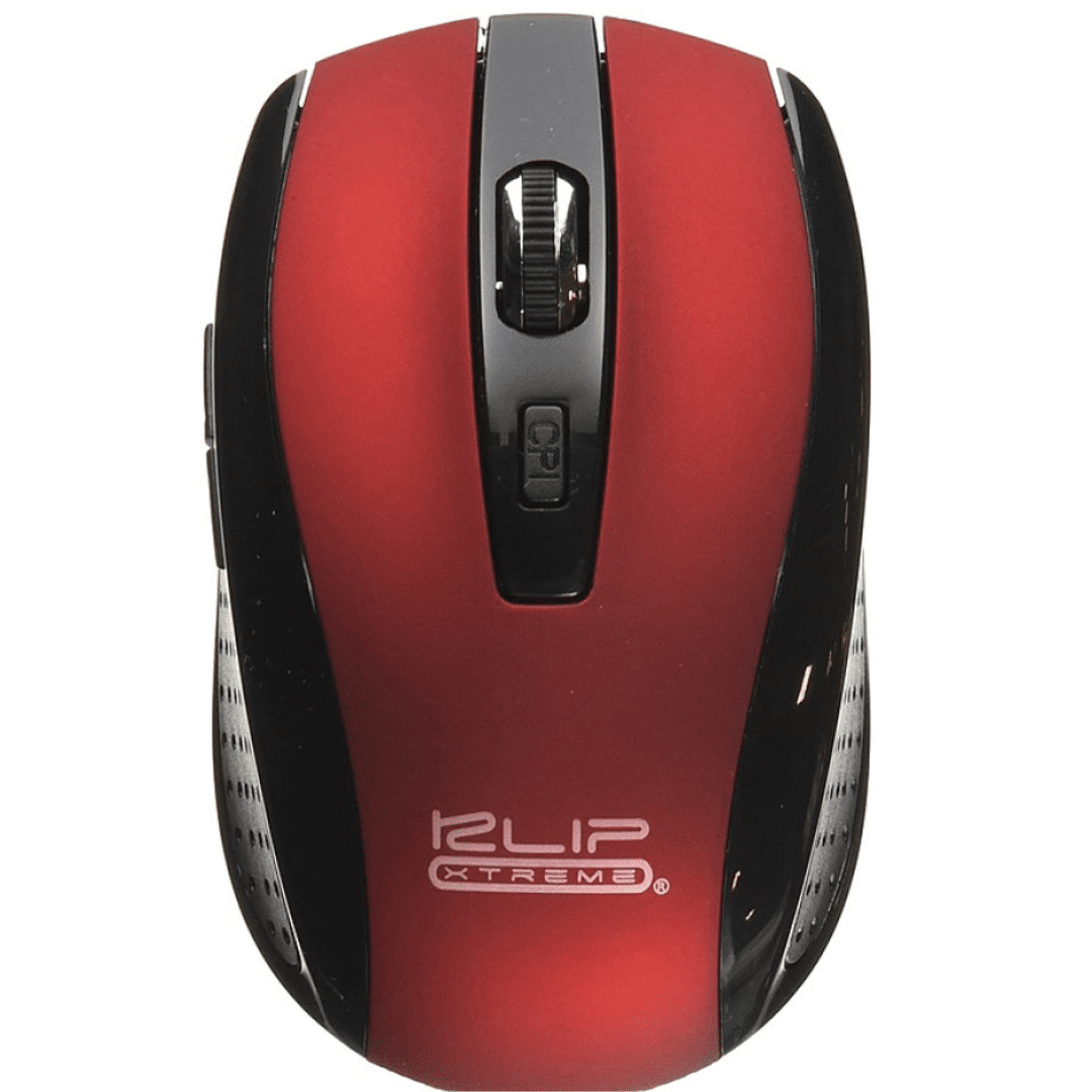Klip Xtreme Mouse Inalámbrico Óptico Rojo - Imagen 2