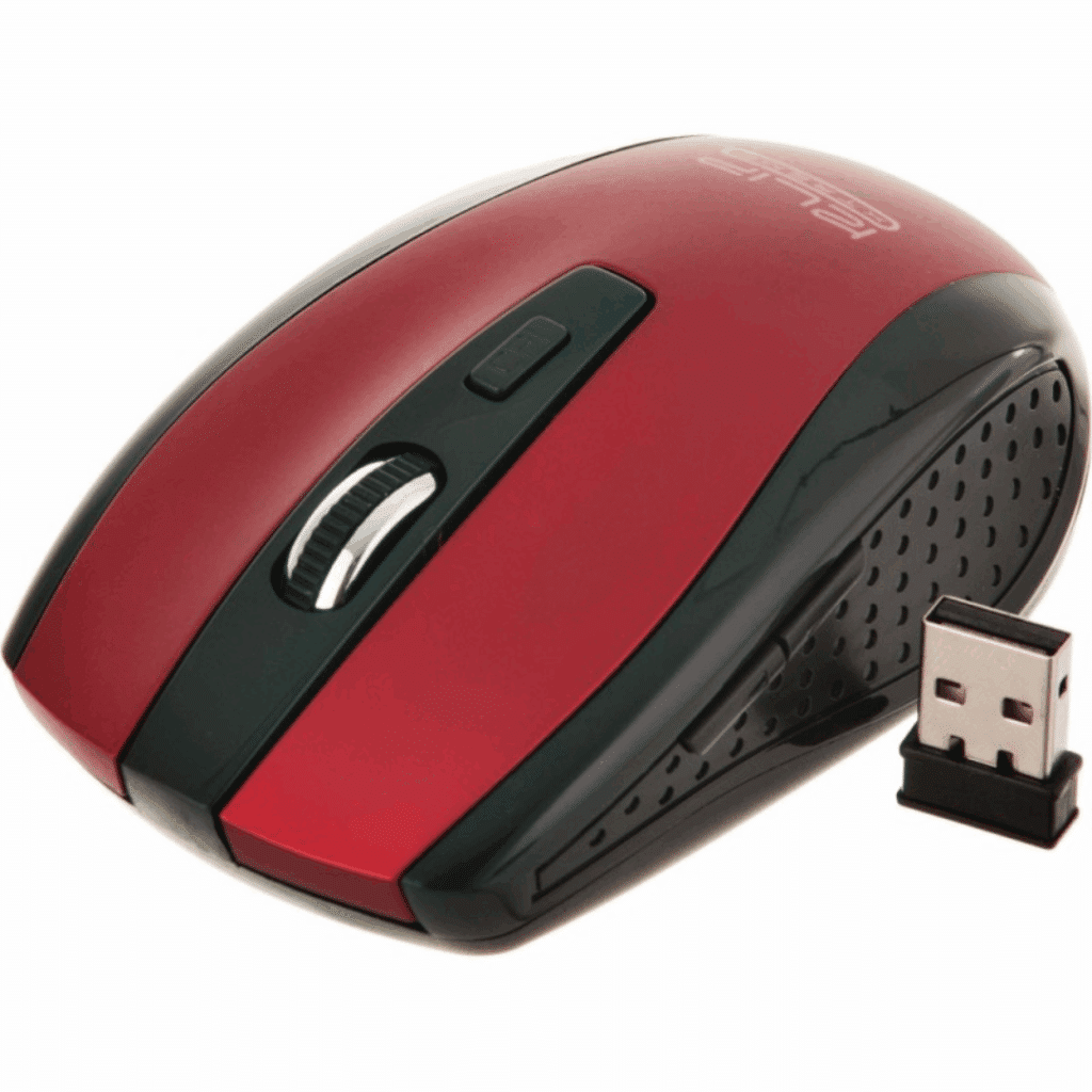 Klip Xtreme Mouse Inalámbrico Óptico Rojo - Imagen 4