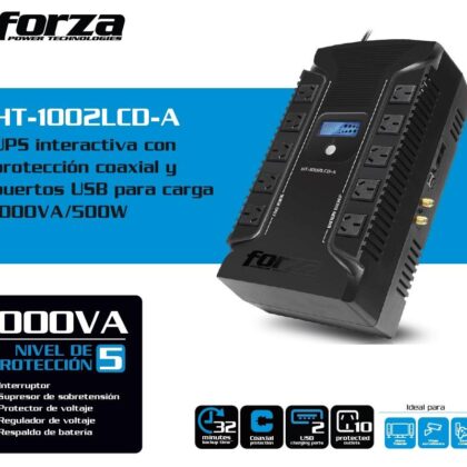 UPS Forza 1000VA Línea Interactiva