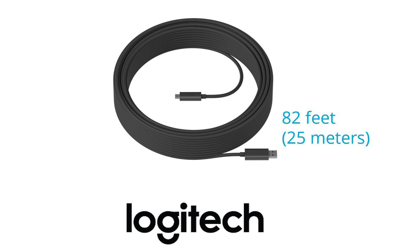 Logitech Strong Cable USB-C 25m