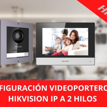 Soporte Plástico para Videoportero Hikvision