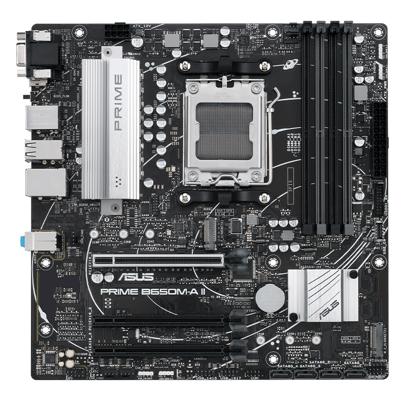 ASUS PRIME B650M-A II Motherboard AM5 DDR5 Micro ATX - Imagen 2