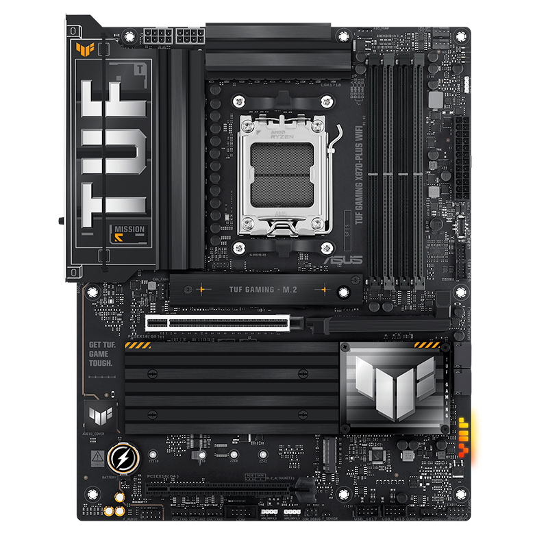 Motherboard ASUS TUF Gaming X870-PLUS WiFi, AMD AM5, DDR5, ATX - Imagen 2