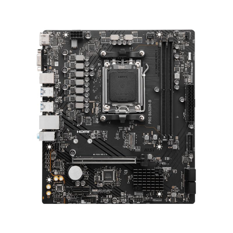Motherboard MSI PRO B650M-B AM5 DDR5 mATX - Imagen 2