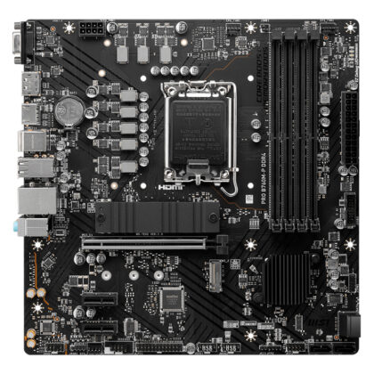 Motherboard MSI PRO B760M-P DDR4, LGA1700, mATX