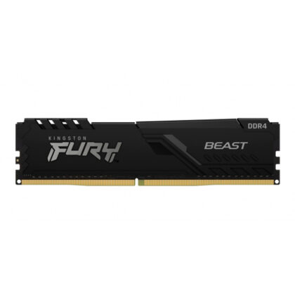 Memoria RAM Kingston Fury Beast 16GB DDR4 3200MHz CL16 Negra