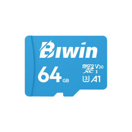 Tarjeta microSD BIWIN MS100 64GB UHS-I U3 V30 A1