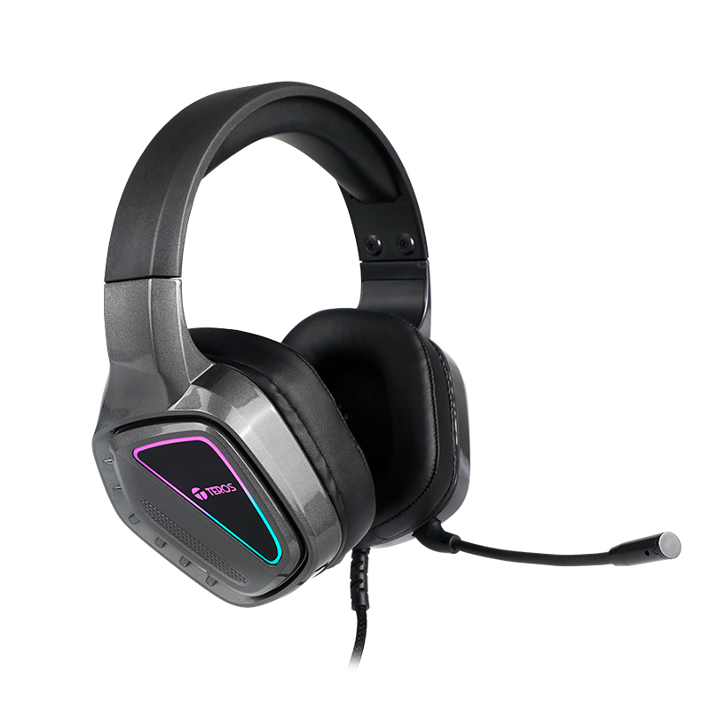 Auriculares Gaming TEROS TE-8171N RGB 40mm Micrófono - Imagen 2