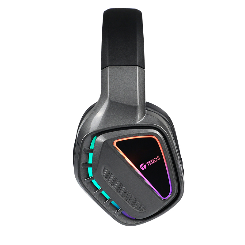 Auriculares Gaming TEROS TE-8171N RGB 40mm Micrófono - Imagen 4