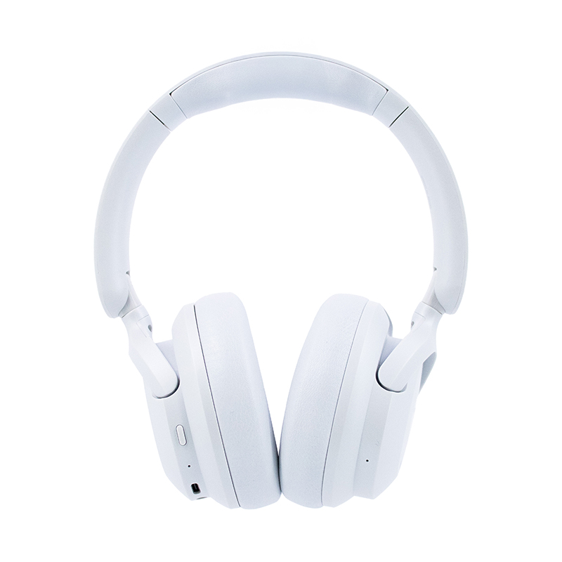 Audífonos Inalámbricos TEROS TE-8038W ANC USB-C Blanco Titanium - Imagen 2