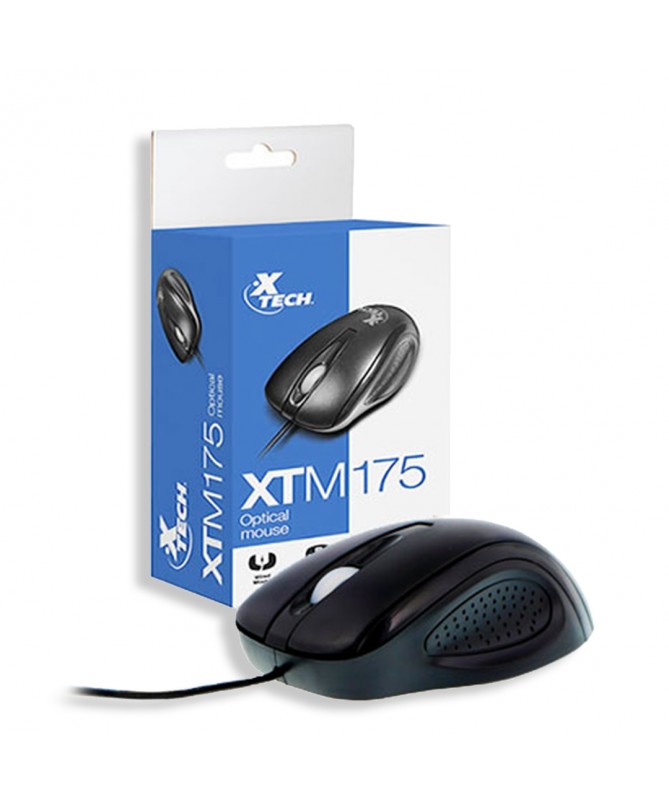 XTech XTM-175 Ratón Óptico USB Negro - Imagen 5