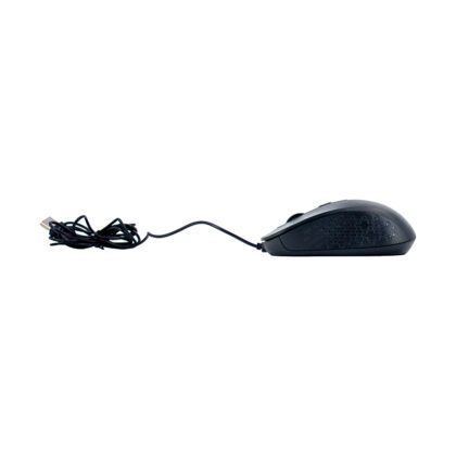 Mouse Óptico TEROS TE-1229S USB 4 Botones Negro