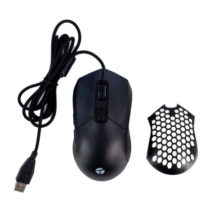 Mouse Gamer TEROS TE-1232G RGB 7200 DPI 7 Botones Óptico