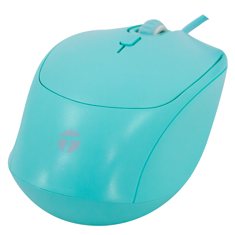 Mouse Óptico TEROS TE-1227S 1600 DPI USB Verde - Imagen 3