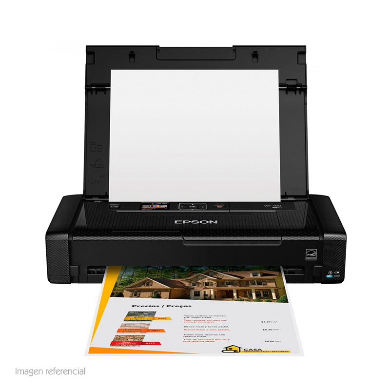 Impresora Portátil EPSON WorkForce WF-100 WiFi USB - Imagen 2
