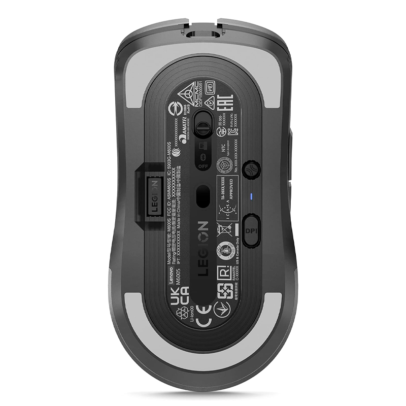 Mouse Gamer Lenovo Legion M600s 19000 DPI RGB Bluetooth - Imagen 3