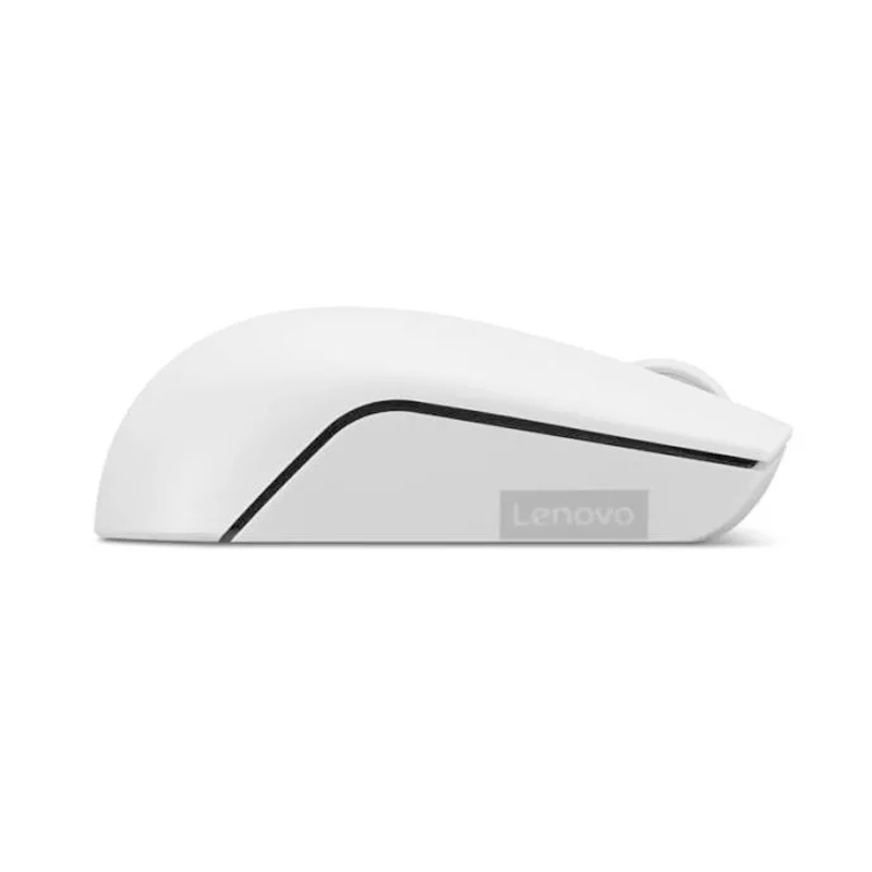 Mouse Inalámbrico Lenovo 300 Gris Nube - Imagen 3