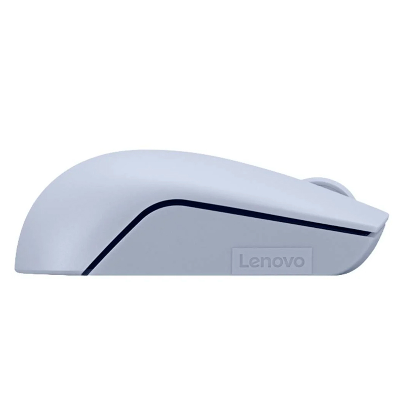 Mouse Inalámbrico Compacto Lenovo 300, Azul Escarcha
