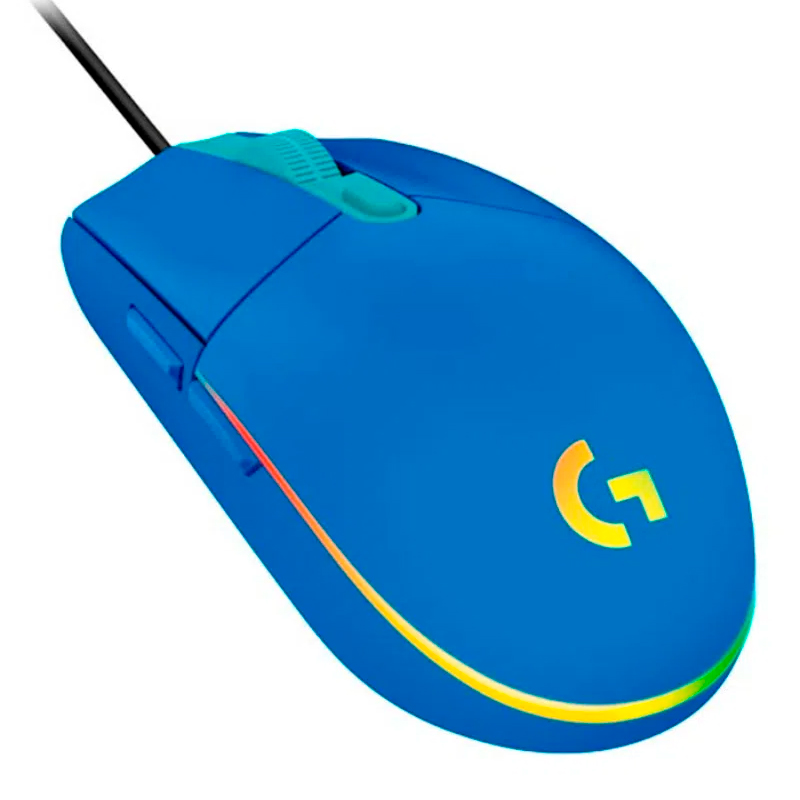 Logitech G203 Lightsync Mouse Gaming RGB Azul