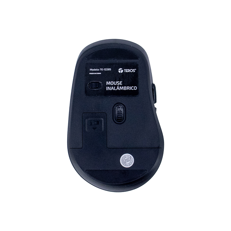 Mouse Inalámbrico Teros TE-1228S 6 Botones 2.4GHz Negro - Imagen 5