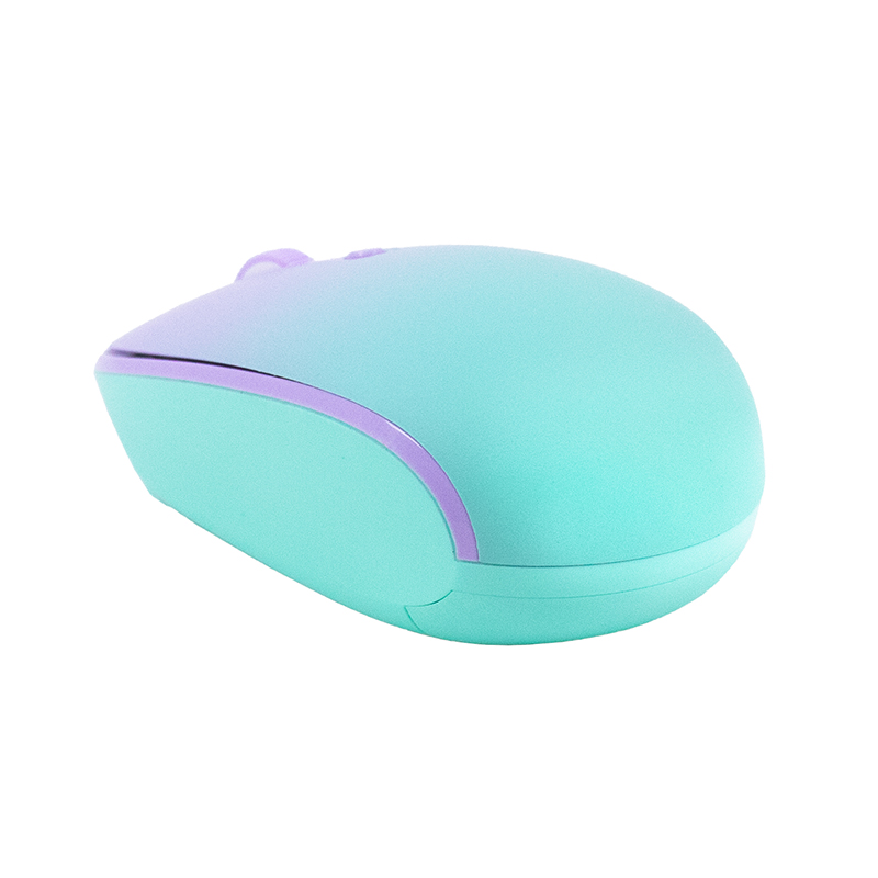 Mouse Inalámbrico Teros TE-1239S 2.4GHz 4 Botones USB Color Púrpura - Imagen 3
