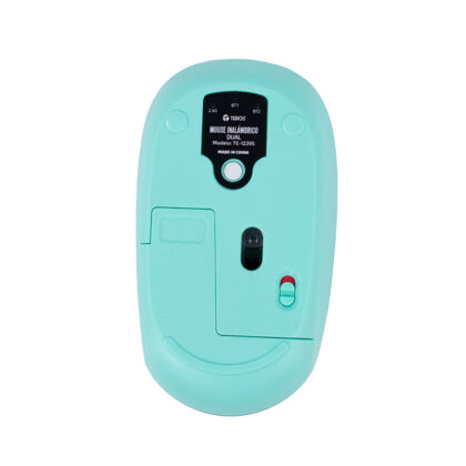 Mouse Inalámbrico Teros TE-1239S 2.4GHz 4 Botones USB Color Púrpura