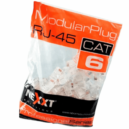 Conector RJ45 Cat6 Nexxt (100 uds)