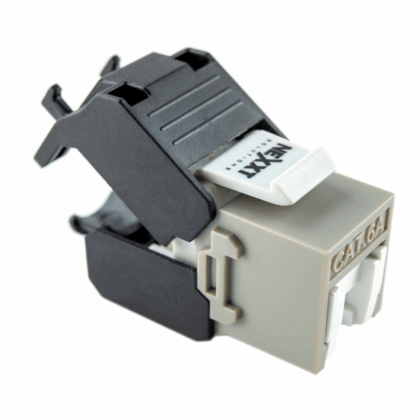 Keystone Jack Cat6A Nexxt Toolless