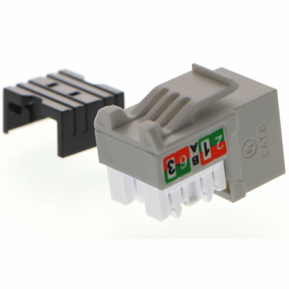 Nexxt Cat6 Shielded Keystone Jack Gigabit