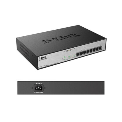 Switch D-Link DGS-1008MP 8 Puertos Gigabit PoE+