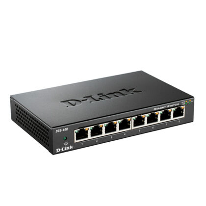 Switch D-Link DGS-108 Gigabit 8 Puertos 10/100/1000