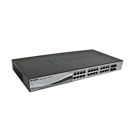 Switch Web Smart D-Link DGS-1210-28, 24 Puertos GbE + 4 SFP