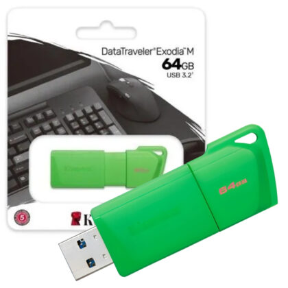Kingston DataTraveler Exodia M 64GB USB 3.2 Azul