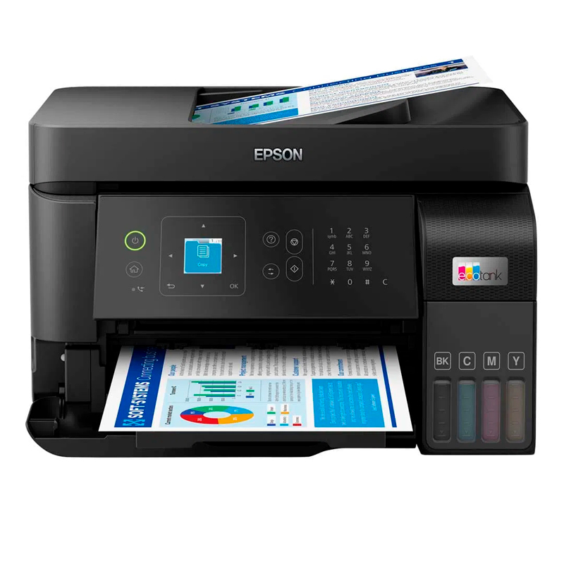 Impresora Multifuncional Epson EcoTank L5590 WiFi LAN Fax - Imagen 2