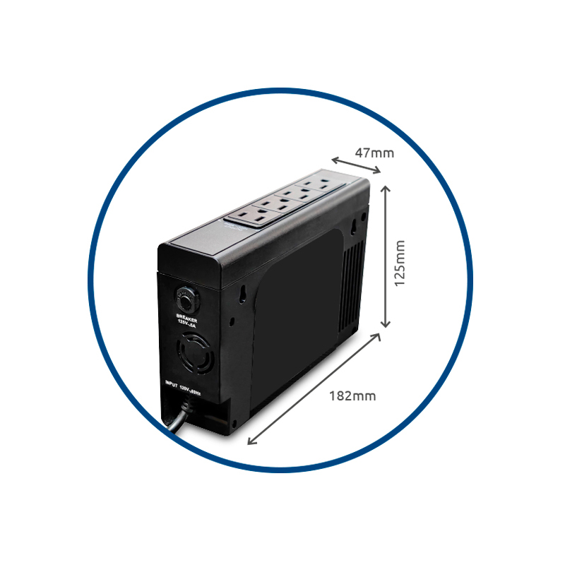 UPS CDP LI504i 500VA/250W Batería Litio LiFePO4