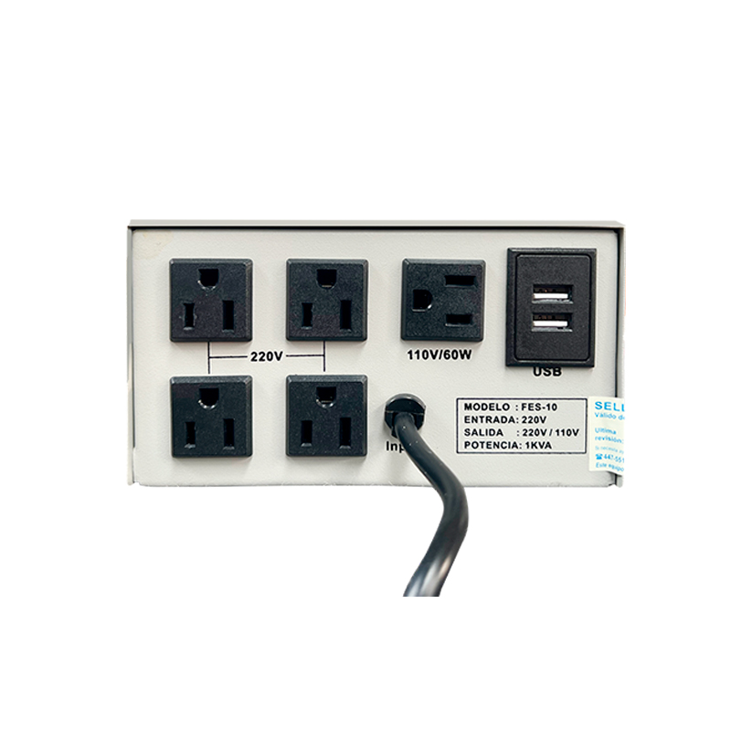Estabilizador de Voltaje Elise FES-10 1KVA Monofásico 220V