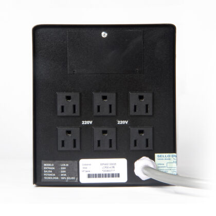 Estabilizador Monofásico ELISE IEDA POWER SAFE 3kVA 220V