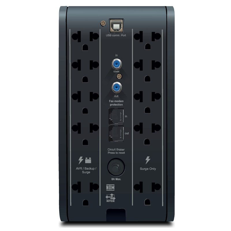 UPS Interactivo CDP R-Smart 751i 750VA 375W 10 Tomas LCD