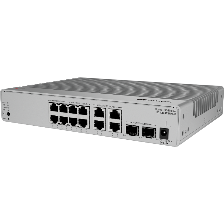 HUAWEI S310S-4P8UN2X Switch Gigabit 8 Puertos PoE+ 4 Puertos SFP - Imagen 2
